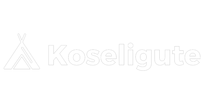 Koseligute logo blanc